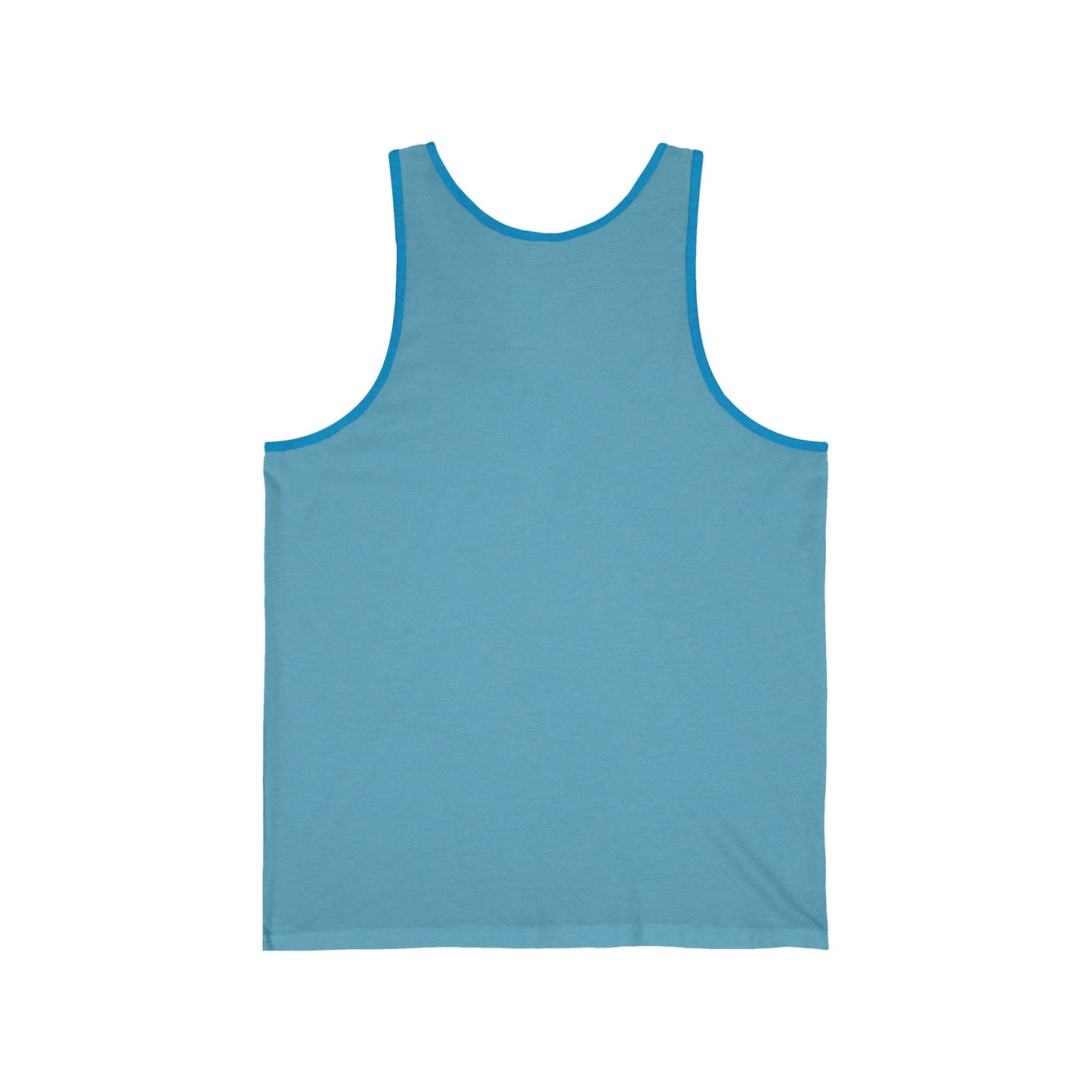 Breathe with Pride Unisex Jersey Tank Top, Yoga Tank, LGBTQ+ Pride Apparel, Relaxation Wear, Summer Workout Gear