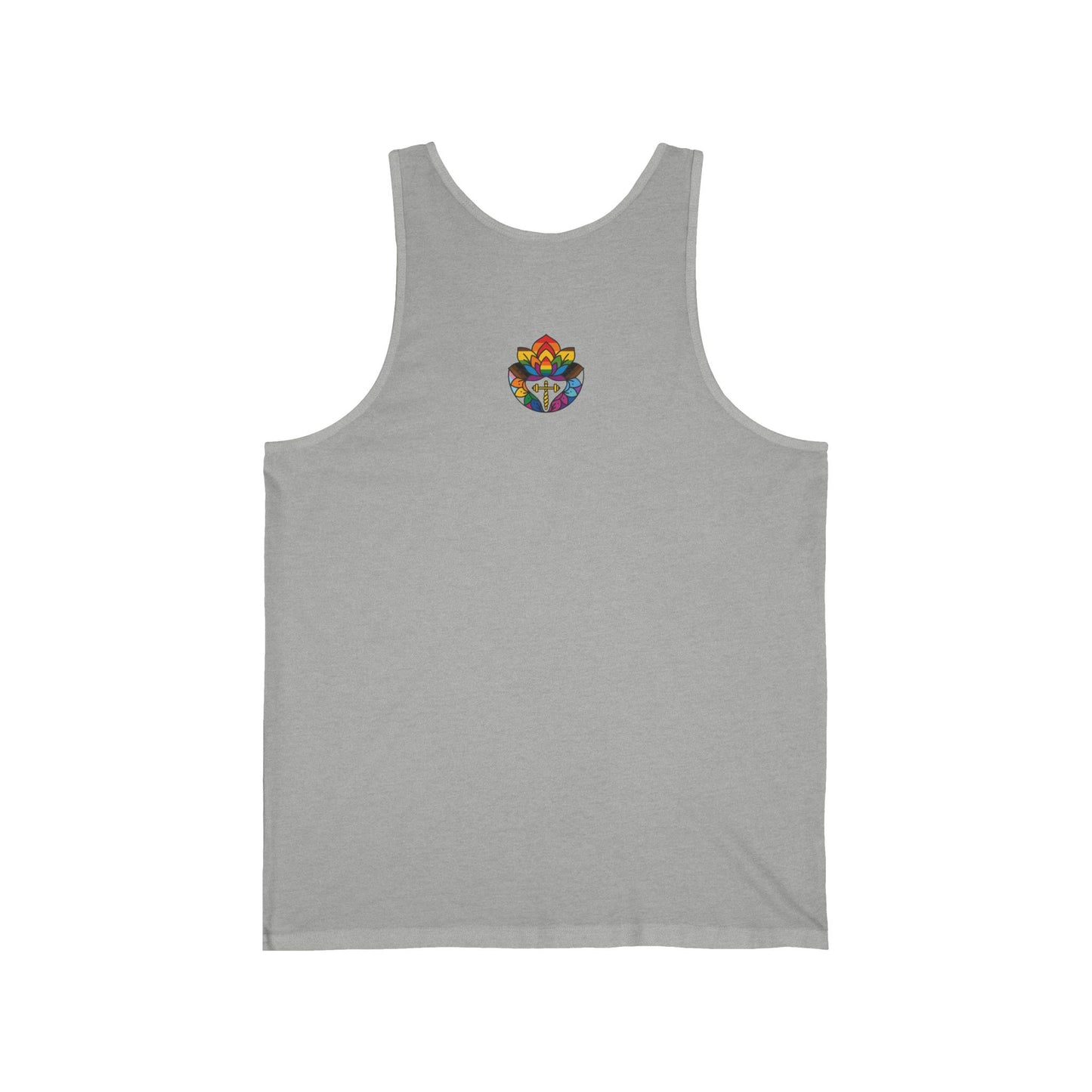 Pride Unisex Jersey Tank - Align, Strengthen & Repeat | Workout Top