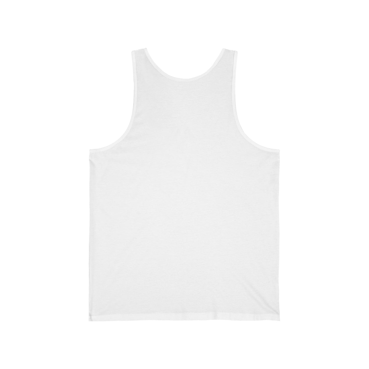 Floral Mandala Unisex Jersey Tank – Perfect for Yoga & Casual Wear