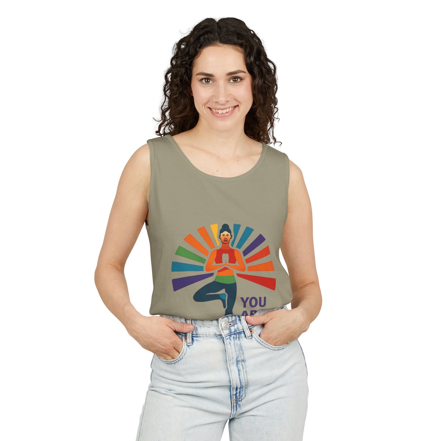 Pride Inspirational Yoga Tank Top, Motivational Activewear - Unisex