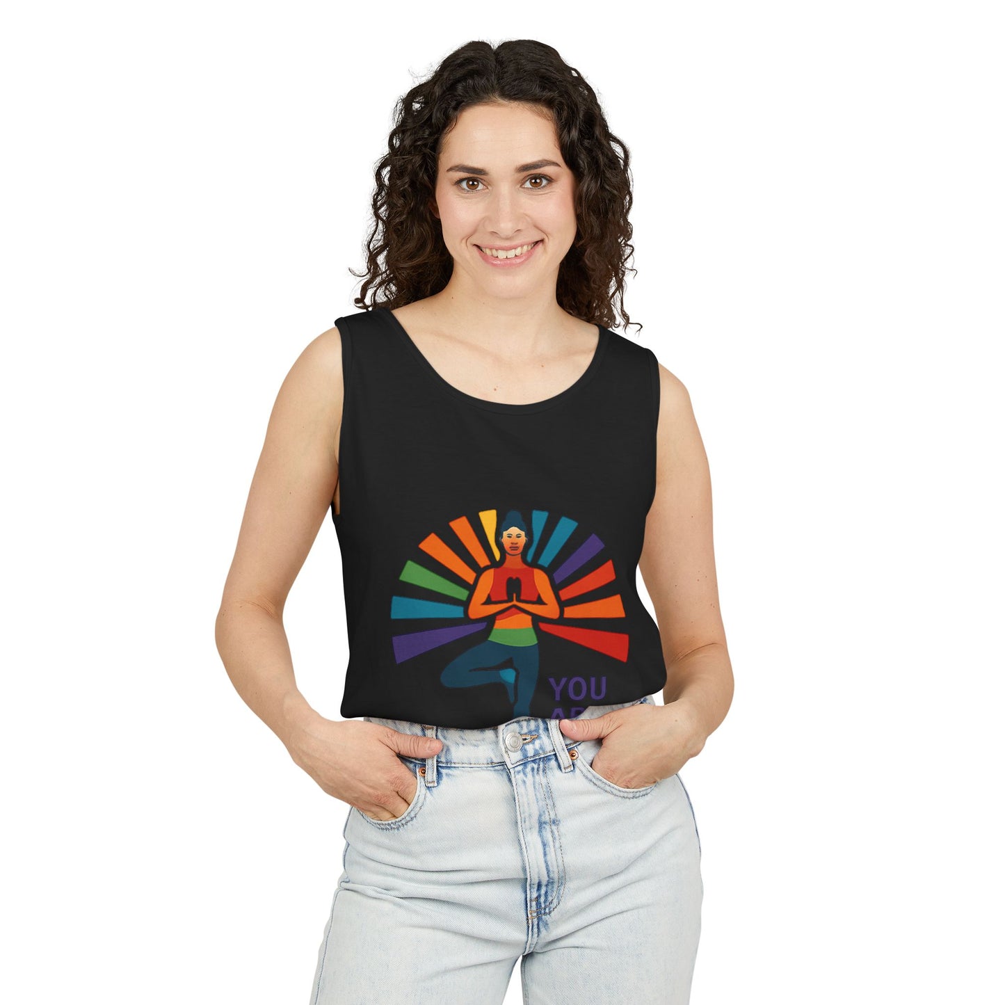 Pride Inspirational Yoga Tank Top, Motivational Activewear - Unisex