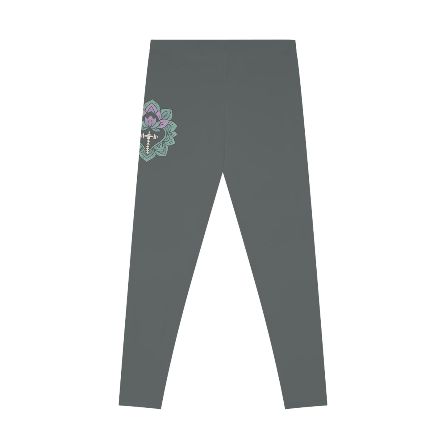 Floral Stretchy Leggings for Yoga & Casual Wear