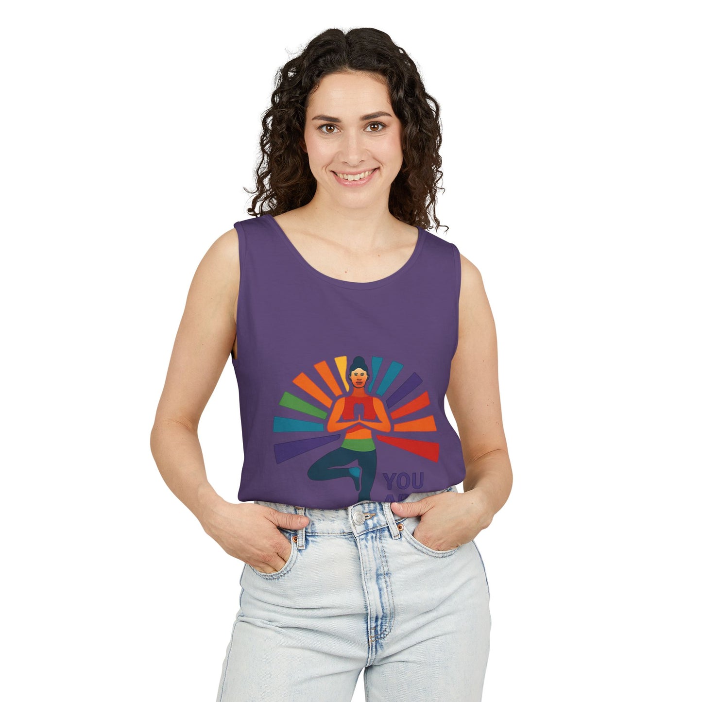 Pride Inspirational Yoga Tank Top, Motivational Activewear - Unisex