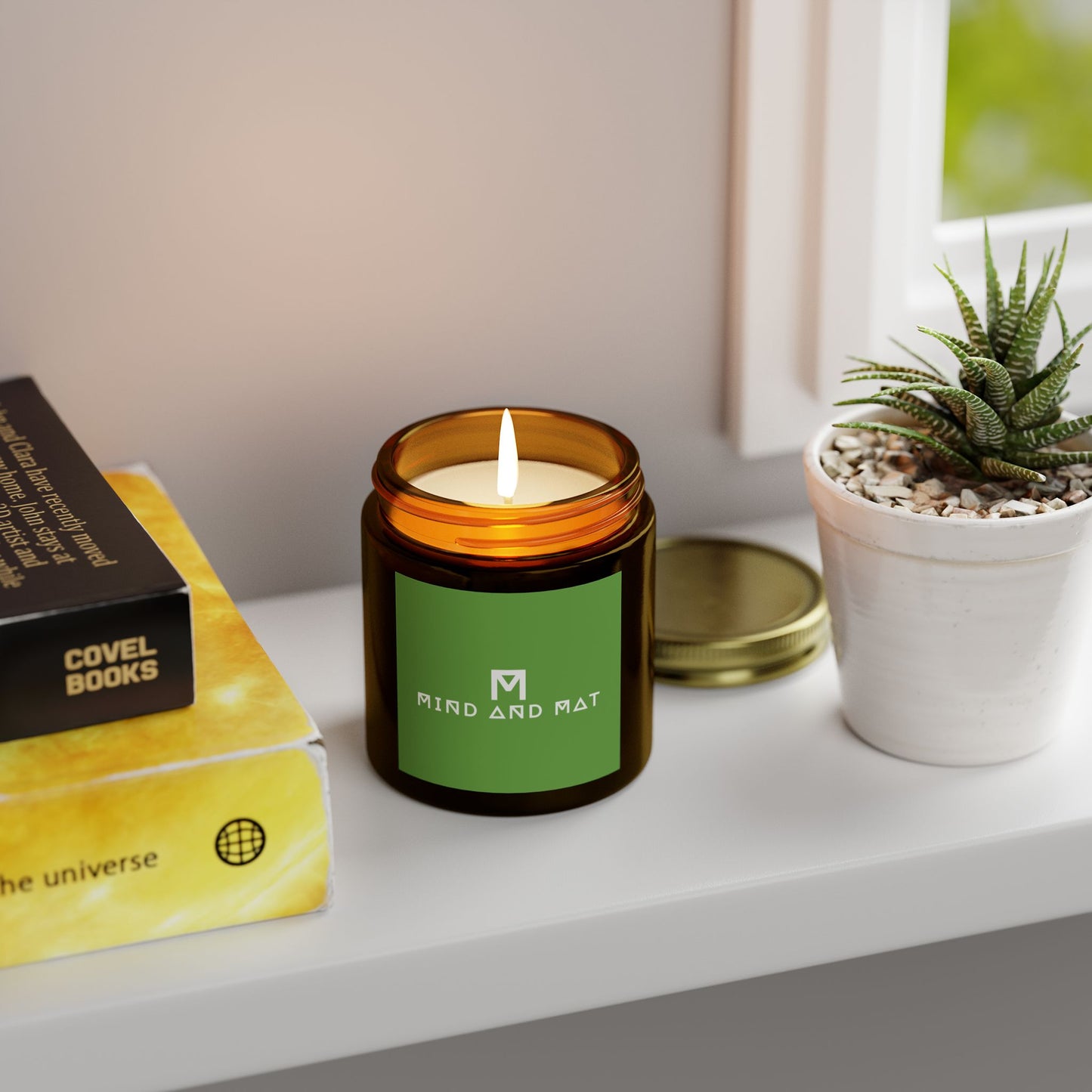 Scented Candles, Relaxing Zen Coconut Apricot Wax