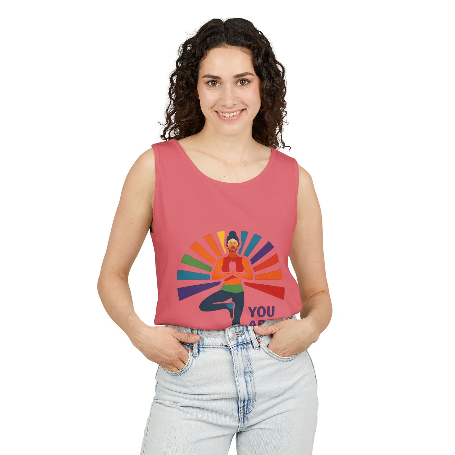 Pride Inspirational Yoga Tank Top, Motivational Activewear - Unisex