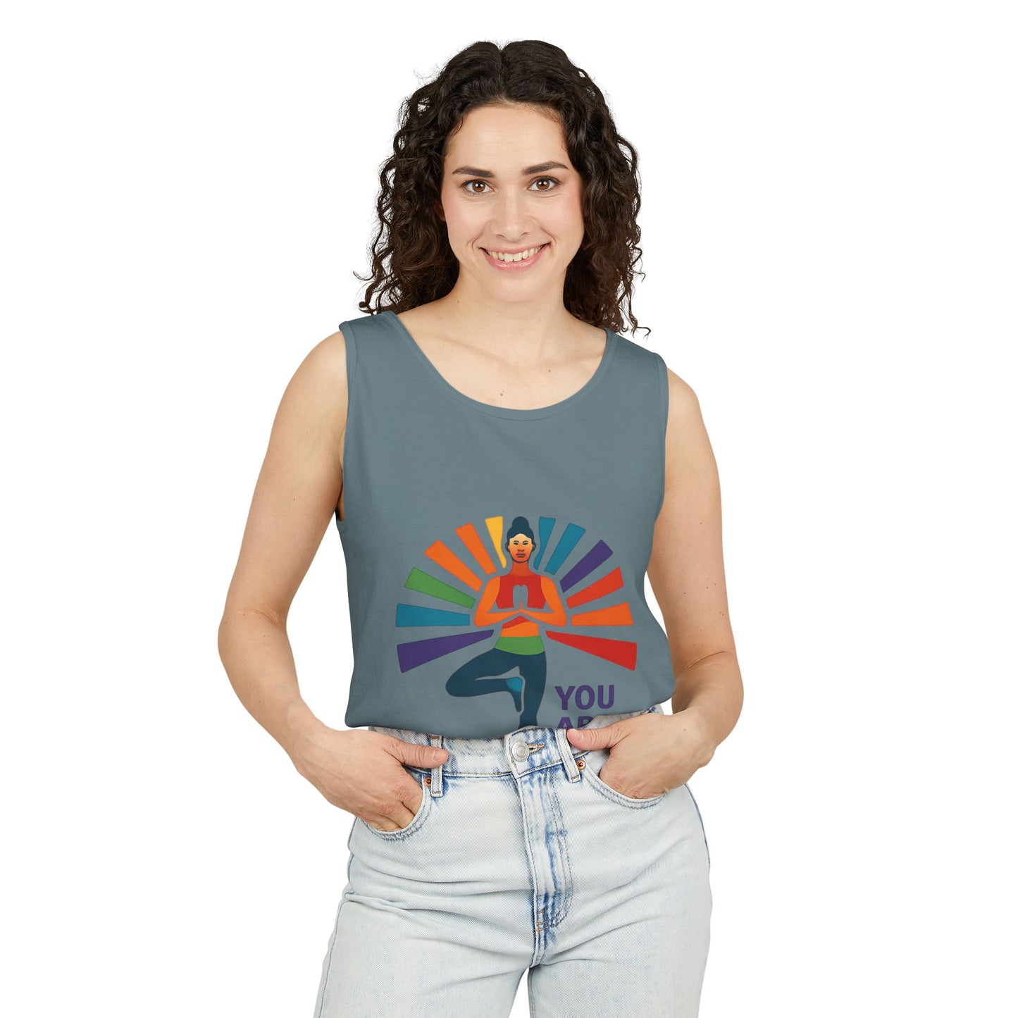 Pride Inspirational Yoga Tank Top, Motivational Activewear - Unisex