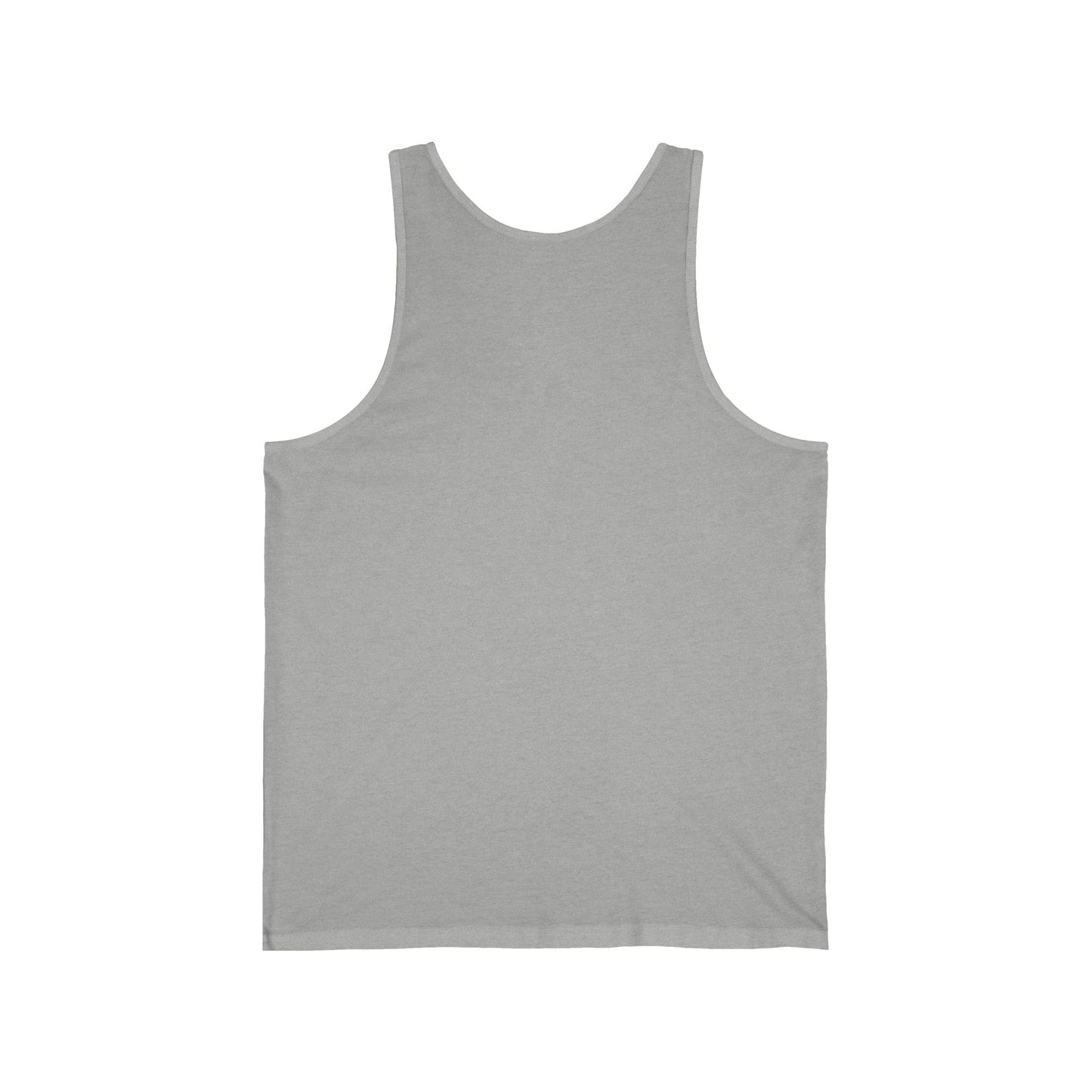 Breathe with Pride Unisex Jersey Tank Top, Yoga Tank, LGBTQ+ Pride Apparel, Relaxation Wear, Summer Workout Gear