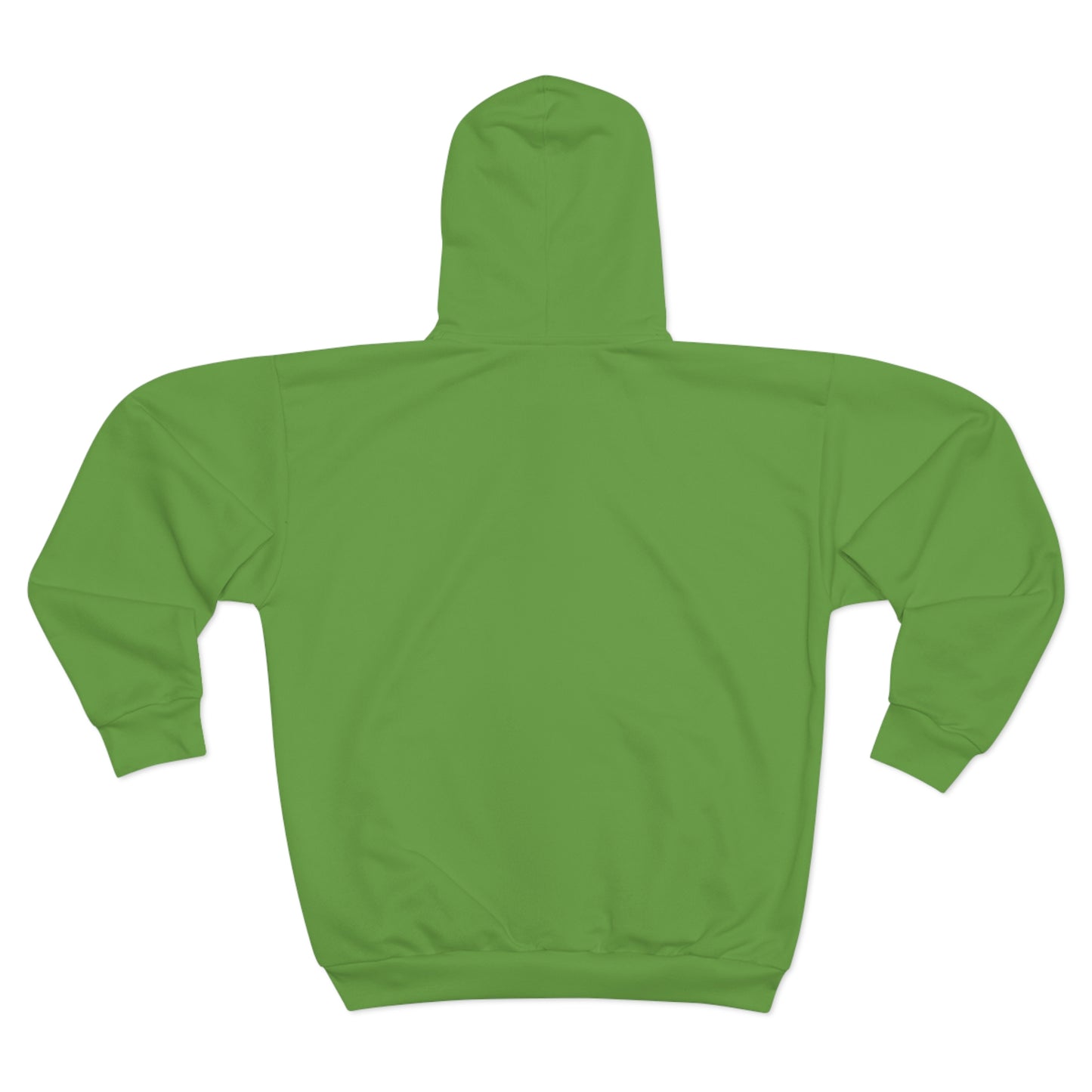 Eco-Friendly Unisex Zip Hoodie with Lotus Design